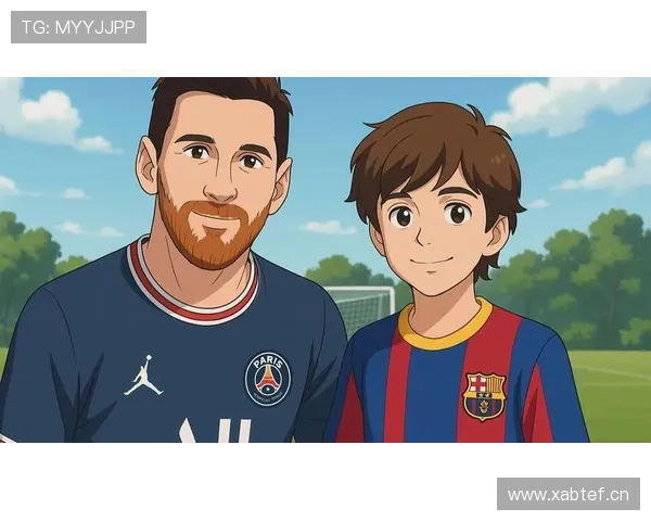 梅西卡通形象大揭秘足球明星的童趣与梦想之旅